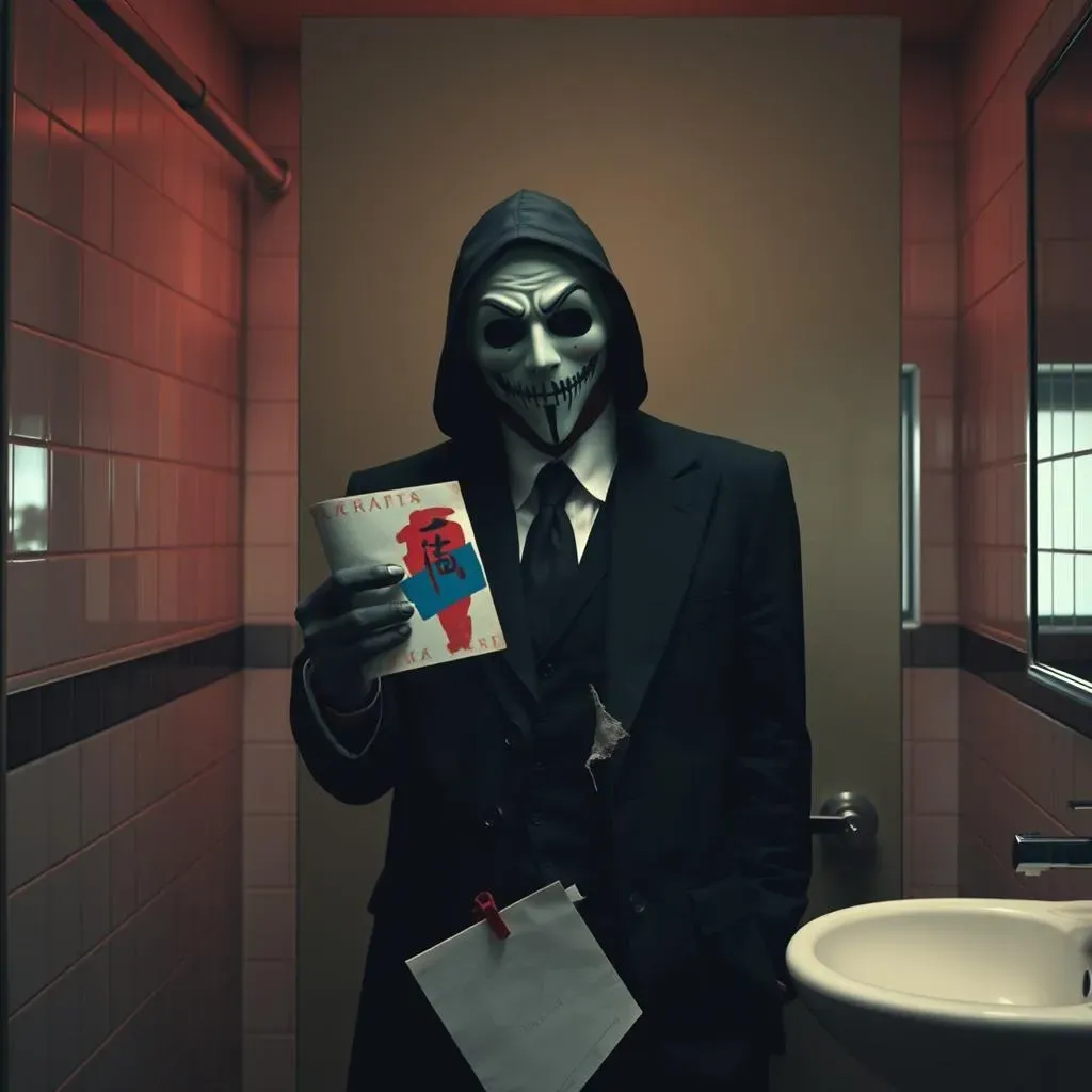 Aka Manto: The Bathroom Terror with a Colorful Choice