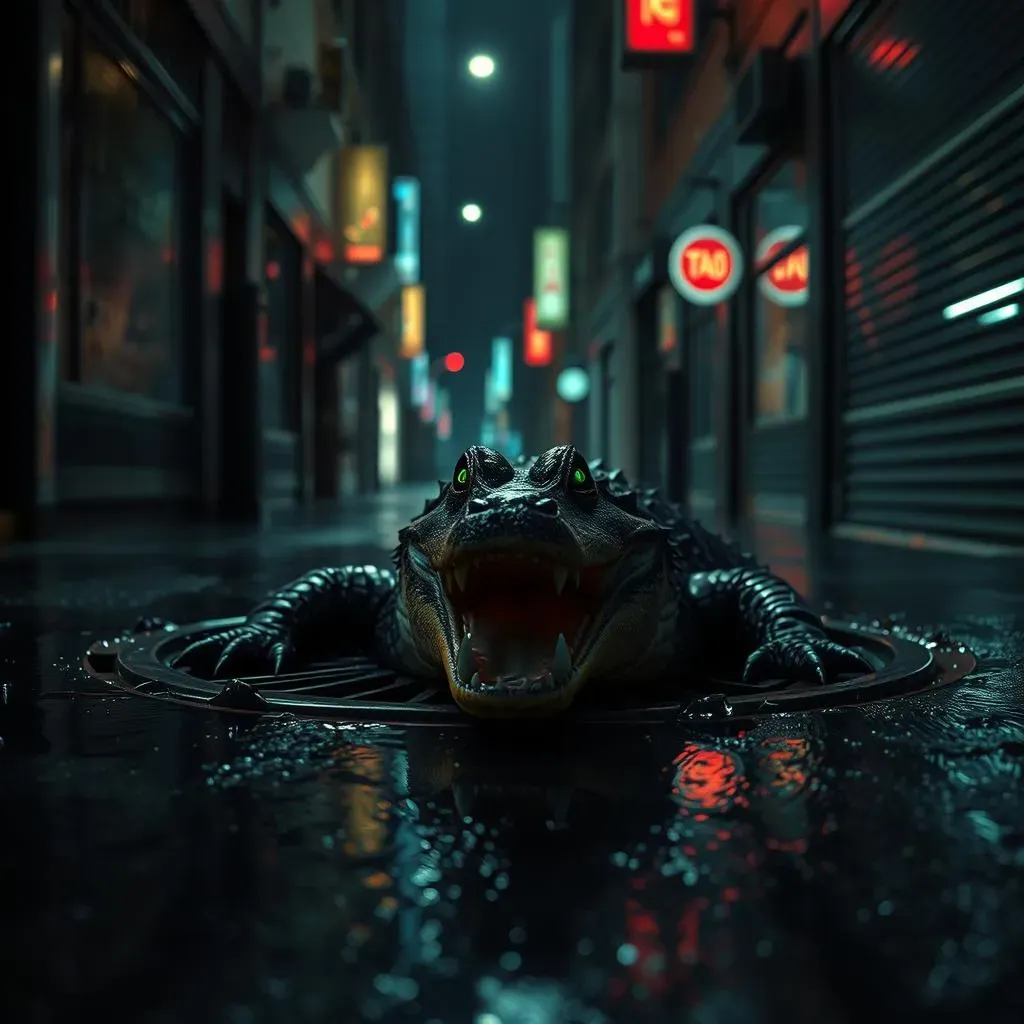 Alligators in the Sewers: A RealLife Urban Nightmare