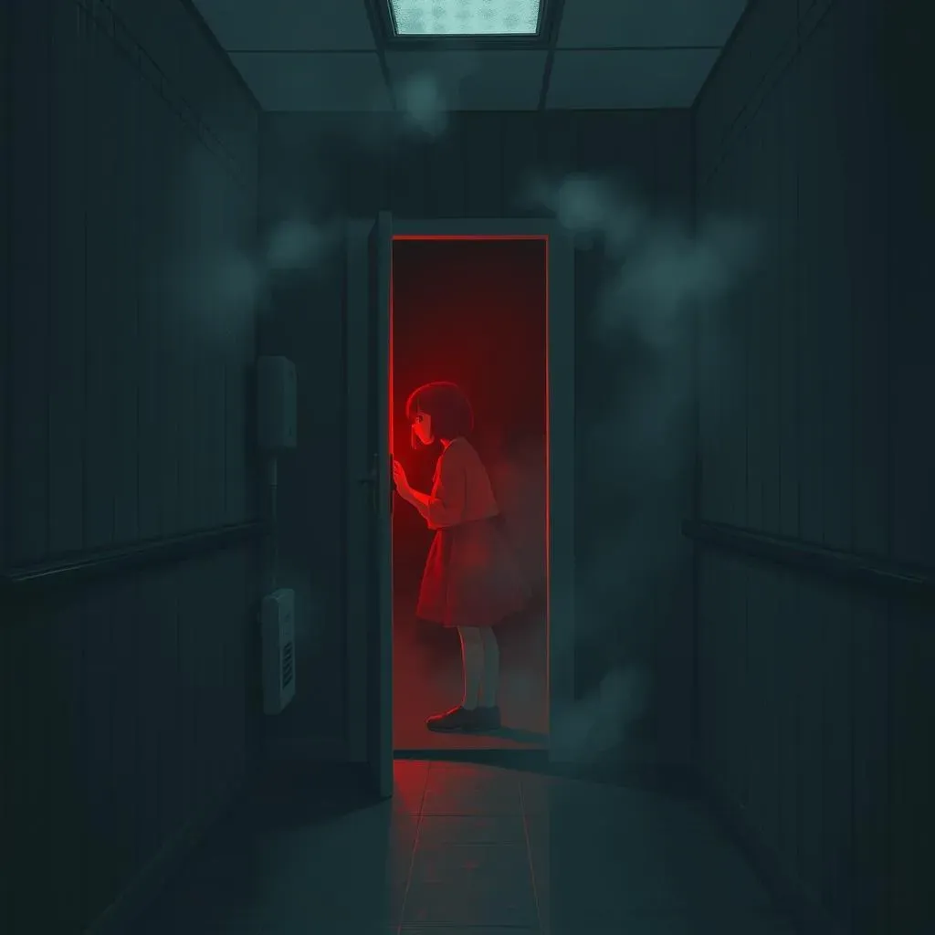 Beware the Bathroom: Aka Manto and Toire no Hanakosan