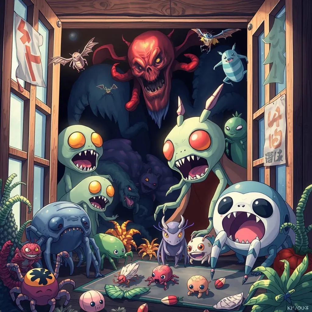 Creepy Crawlies and Cute Characters: Anime Based on Japanese Urban Legends