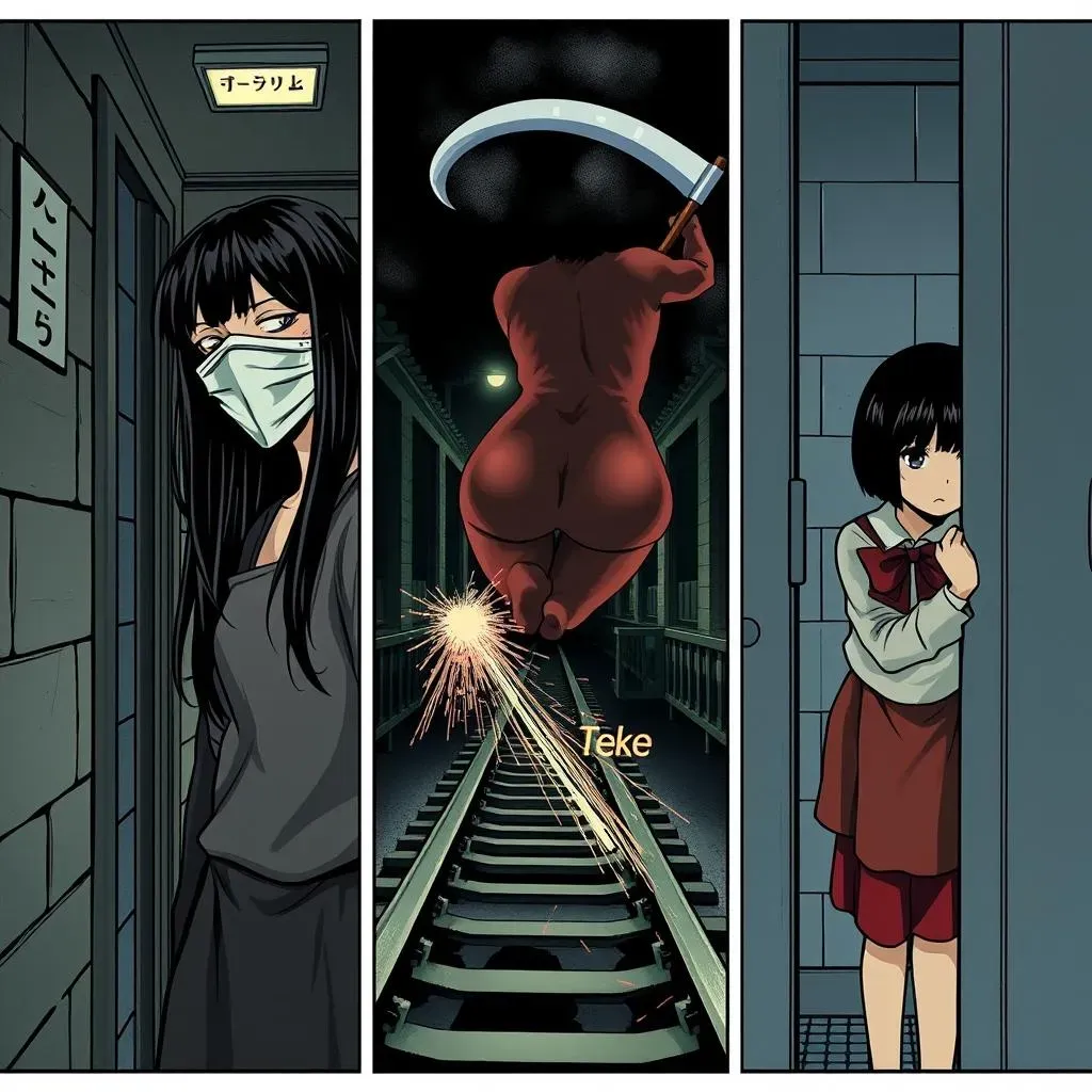 Dive Deep into the Lore: Popular Japanese Urban Legends Monsters