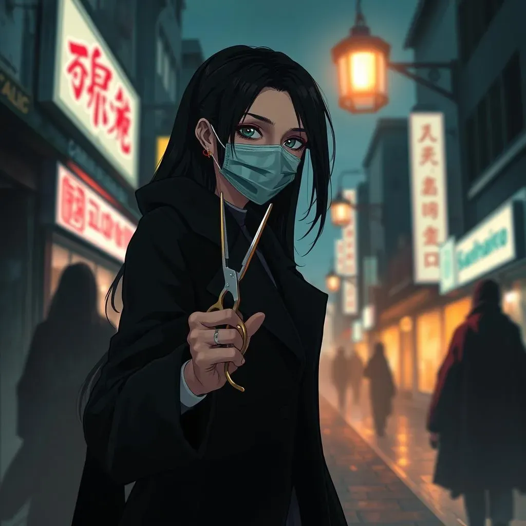 Dive into the Chilling Beauty of Japanese Urban Legends: Kuchisakeonna and More