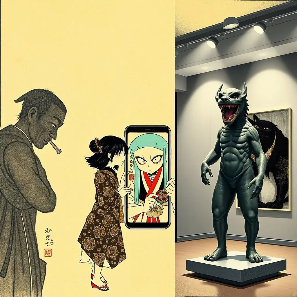 From Whispers to Masterpieces: Tracing the Evolution of Japanese Urban Legends Art