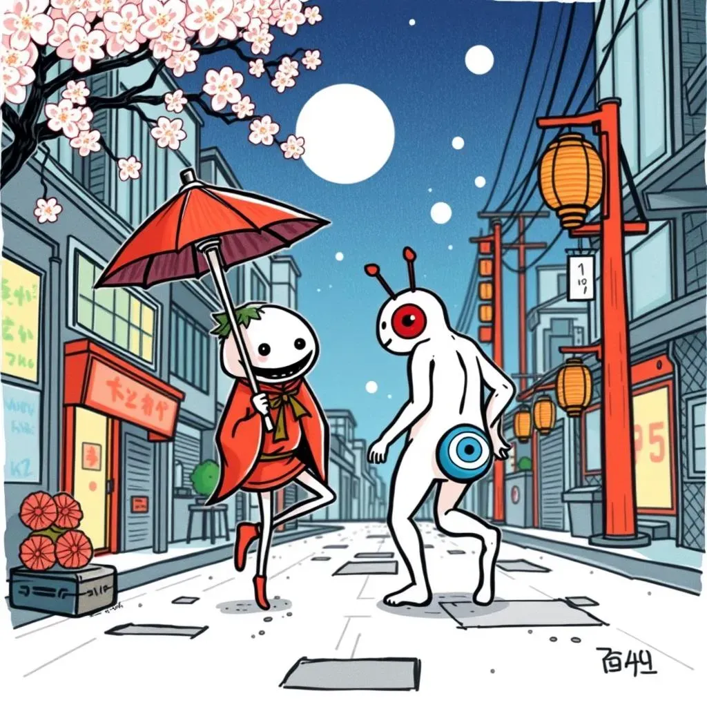 Funny Japanese Urban Legends: Not All Monsters Are Scary