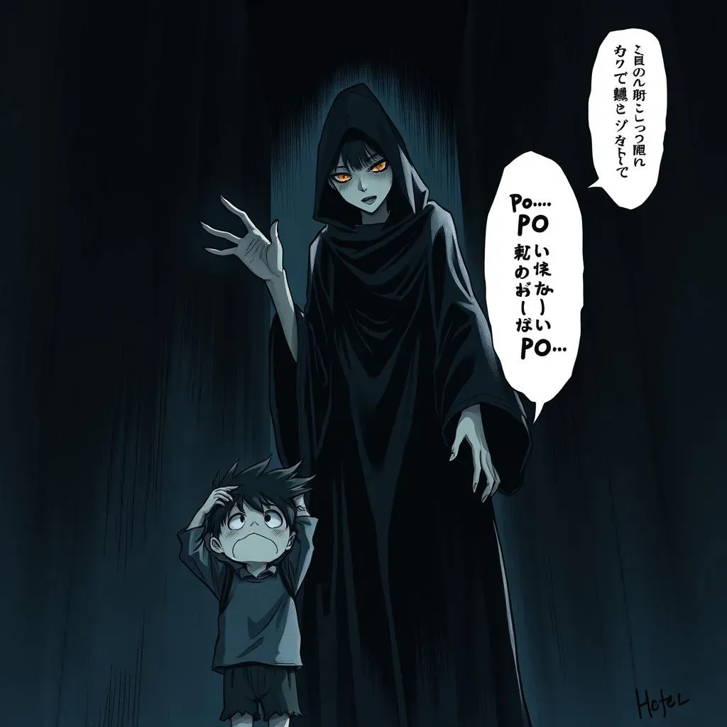 How This Japanese Urban Legends Tall Lady Captures Kids