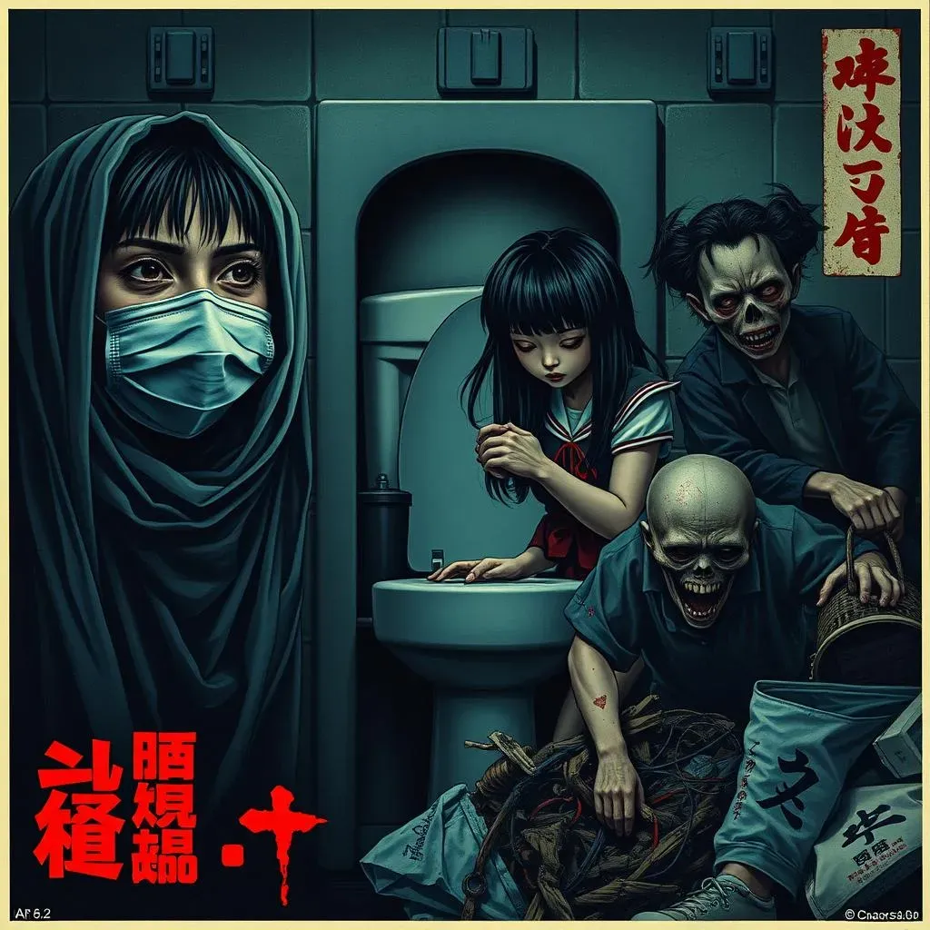 Iconic Characters in Japanese Urban Legends Series