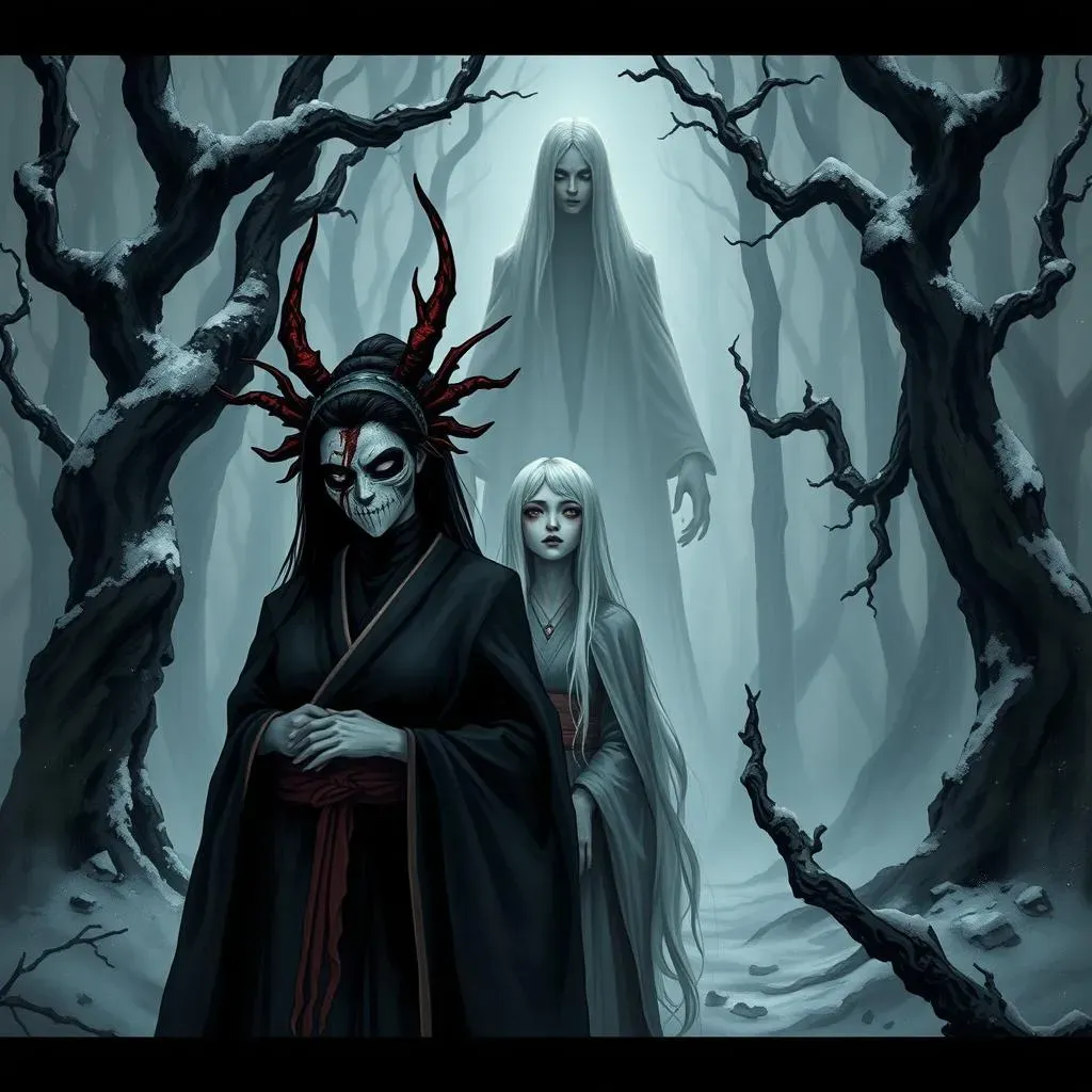 Iconic Japanese Urban Legends and Their Artistic Depictions