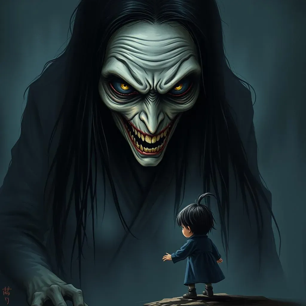 Terrifying japanese urban legend eight feet tall