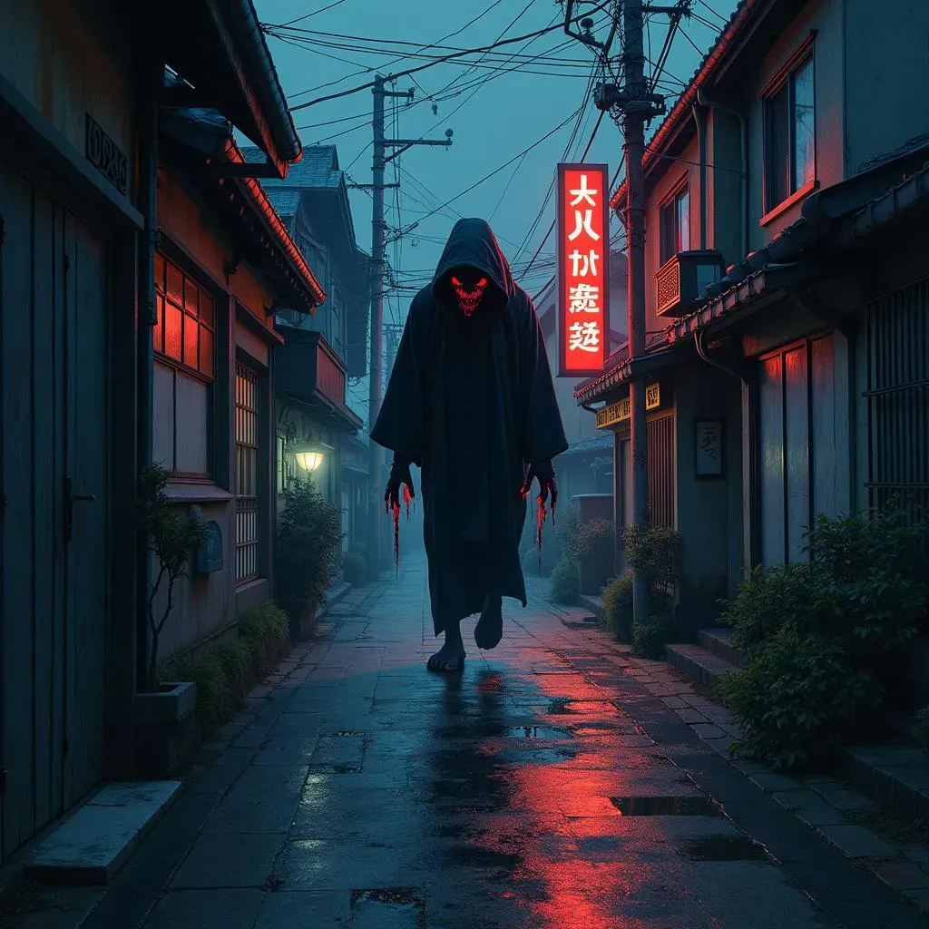 Unveiling Japanese Urban Legend Painting: Scary Tales