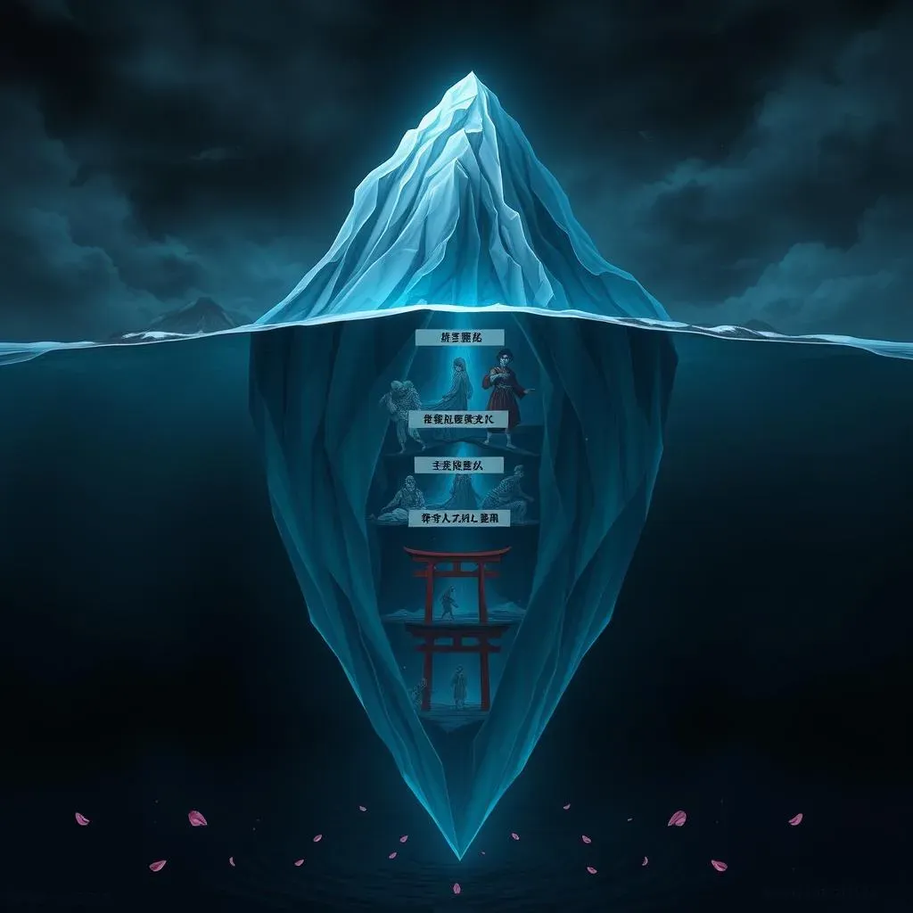 Ultimate Japanese Urban Legends Iceberg Chart