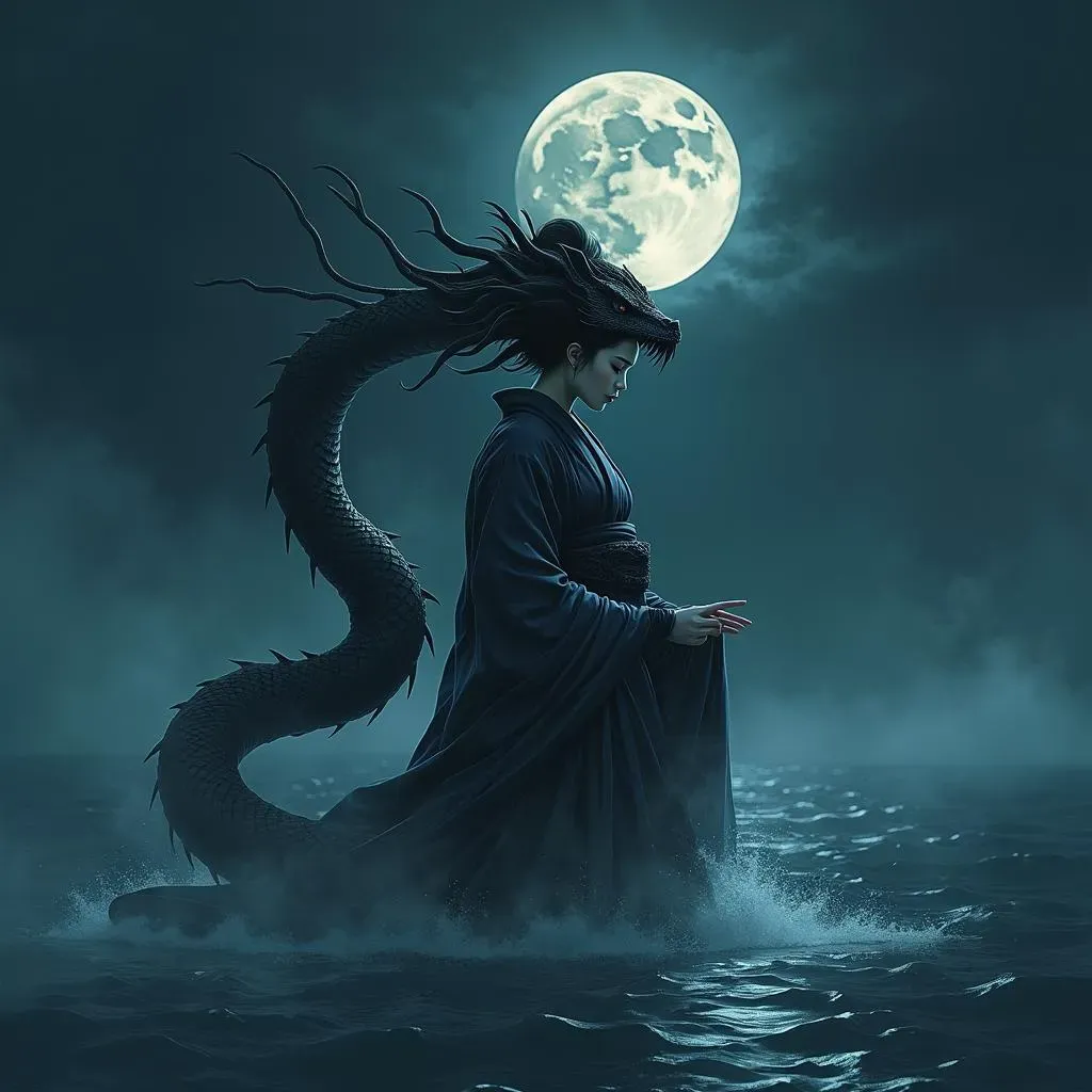 Terrifying Japanese Urban Legends Snake: Discover Nure-onna