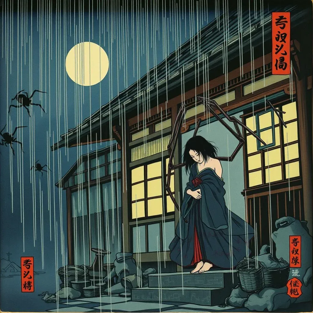 Discover Japanese Urban Legends Spider: Tsuchigumo