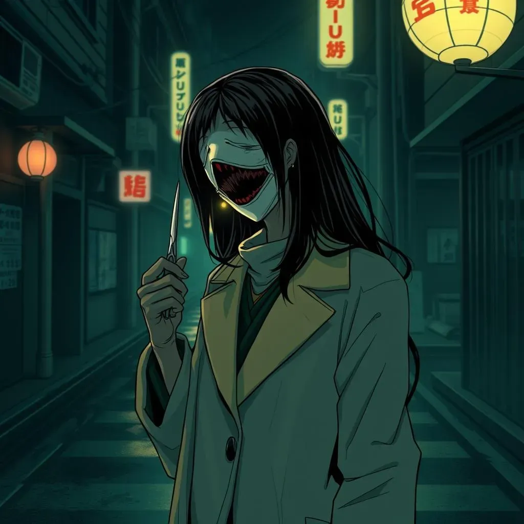 Japanese Urban Legends Top 10: Encounters with Kuchisakeonna and Teke Teke