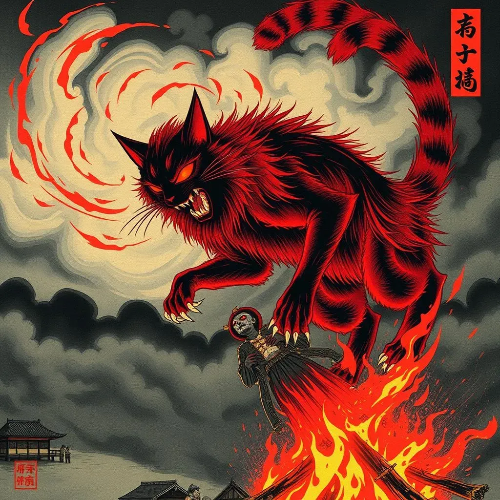 Kasha and Kaibyo: Exploring Other Terrifying Japanese Urban Legends Cats