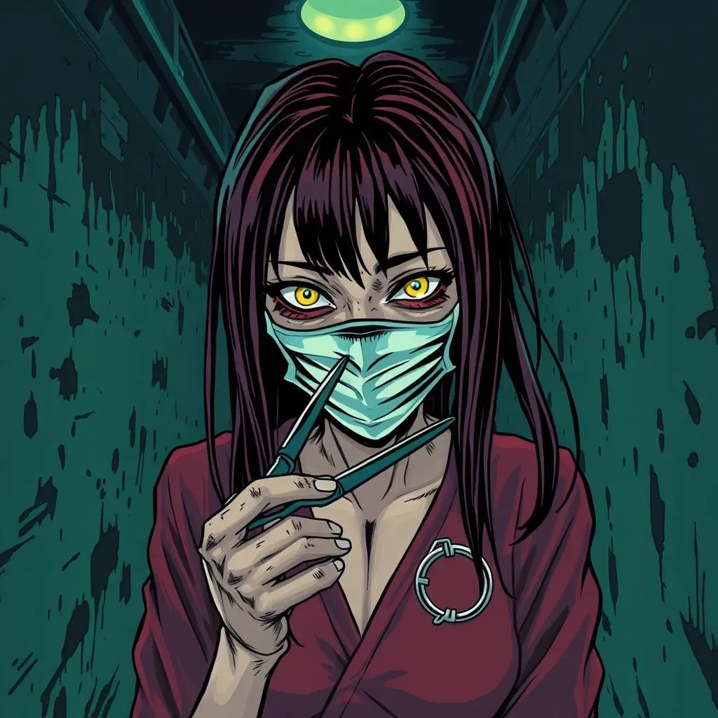 Kuchisakeonna in Popular Culture: A Modern Japanese Urban Legend Lady