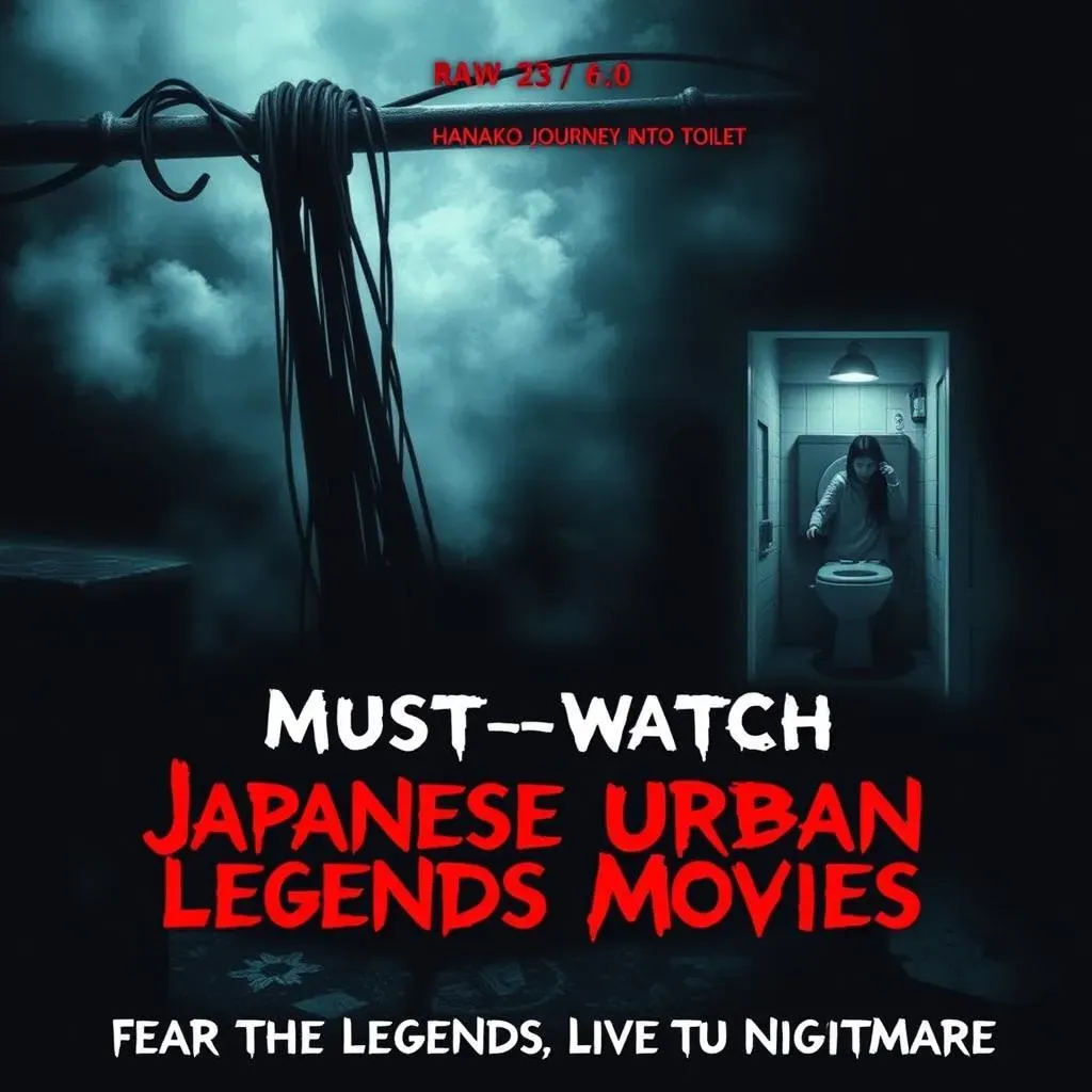 MustWatch Japanese Urban Legends Movies:  A Cinematic Journey into Fear