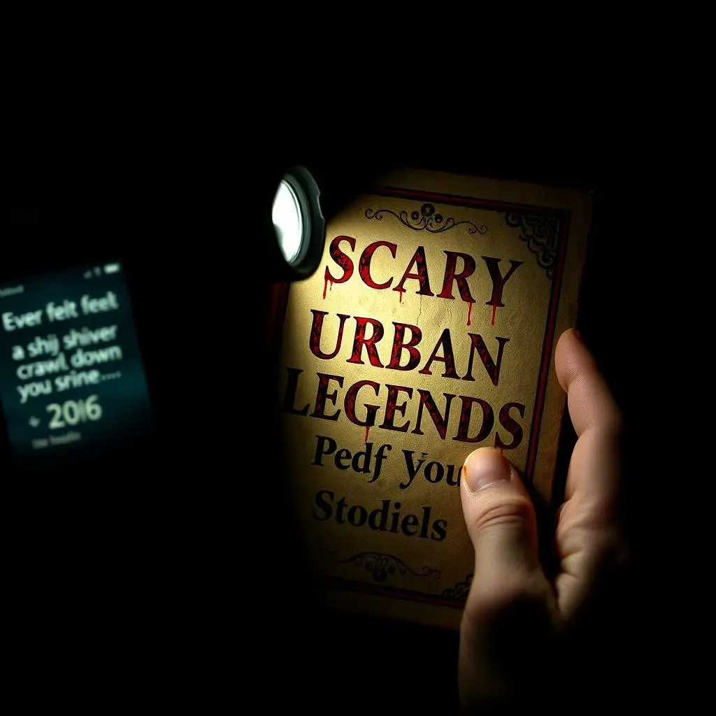 Unleash the Scary Urban Legends PDF: Terrifying Tales