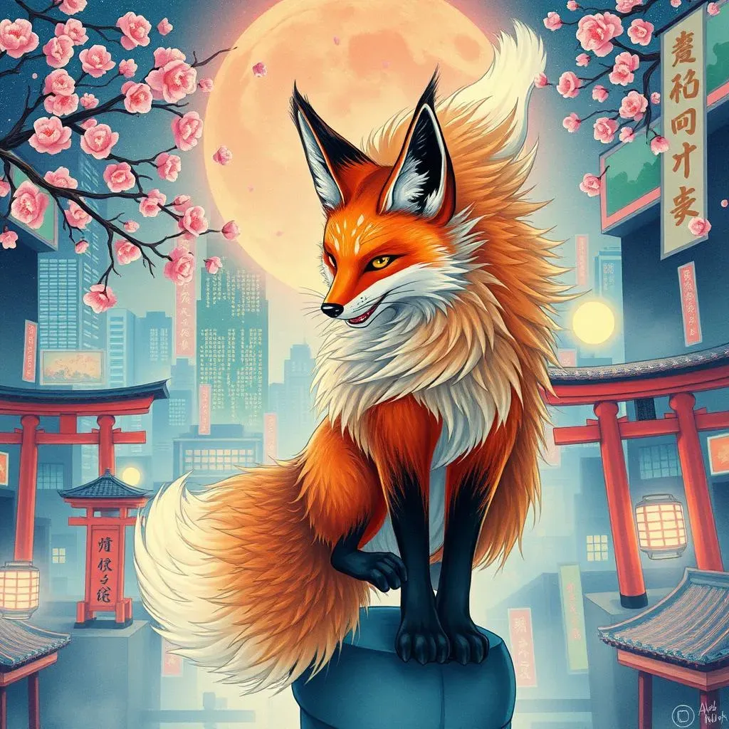ShapeShifting Shenanigans: Powers of the NineTailed Fox in Japan Urban Legends