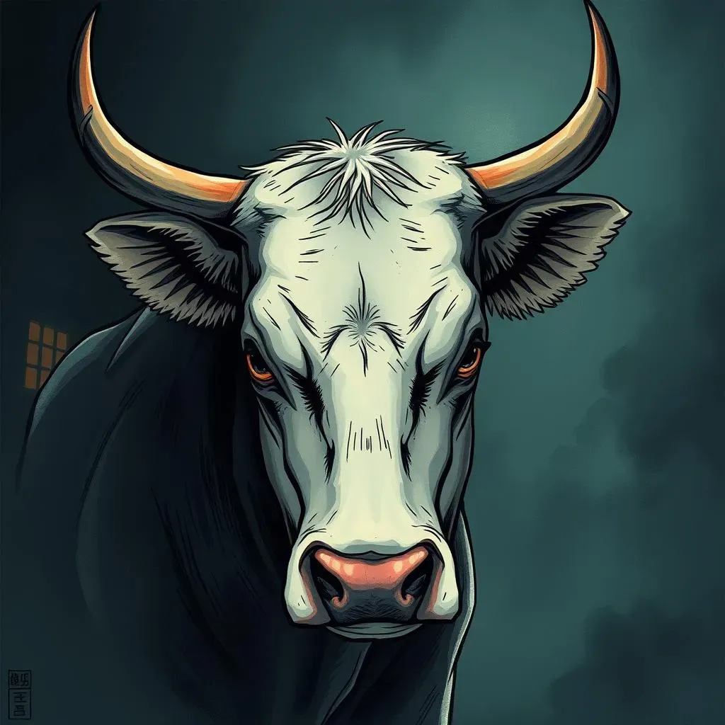 The Chilling Tale of the Japanese Urban Legend Cow Head