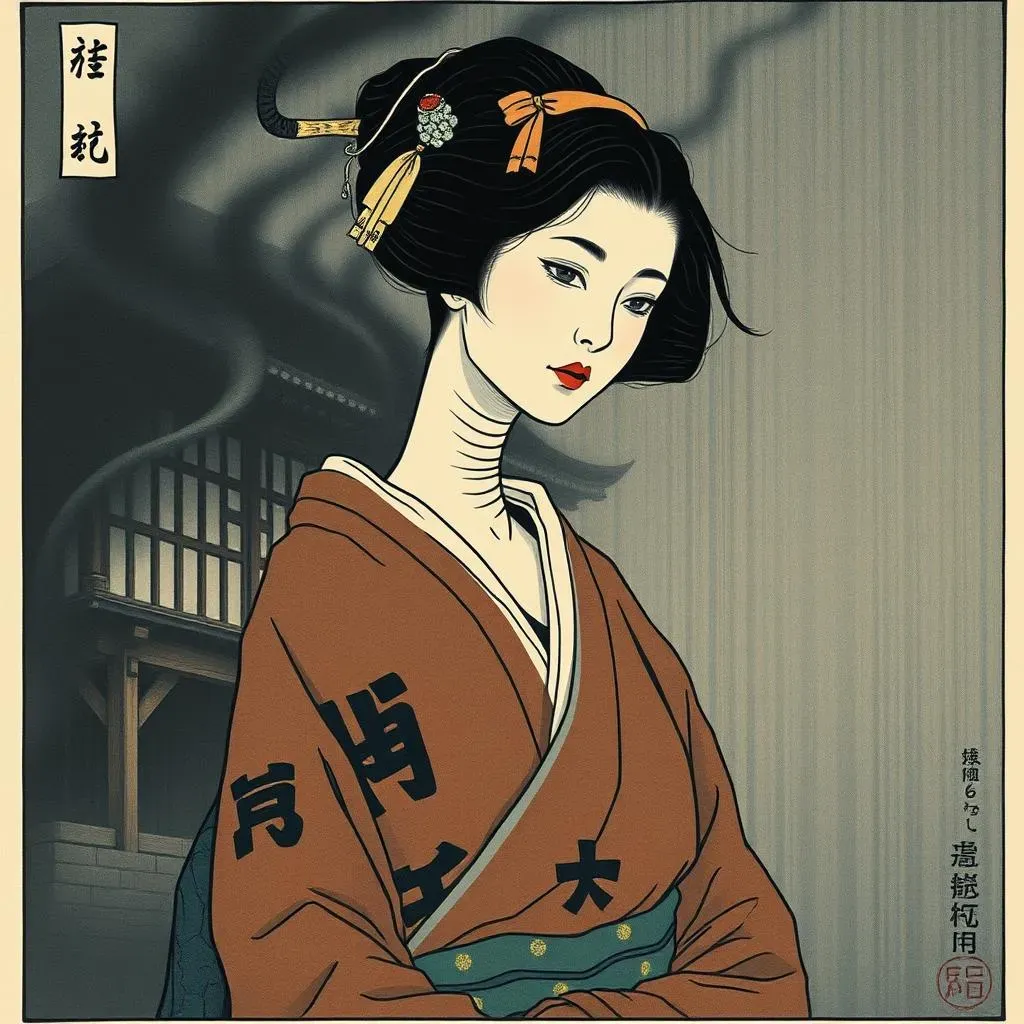 The Creepy Origins of Rokurokubi: More Than Just a Long Neck