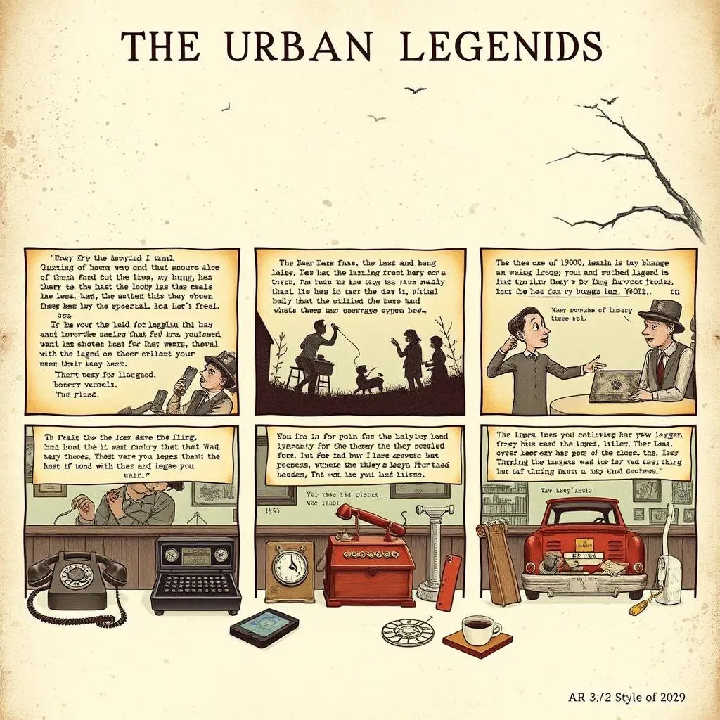 The Evolution of Most Popular Urban Legends: How Stories Change Over Time