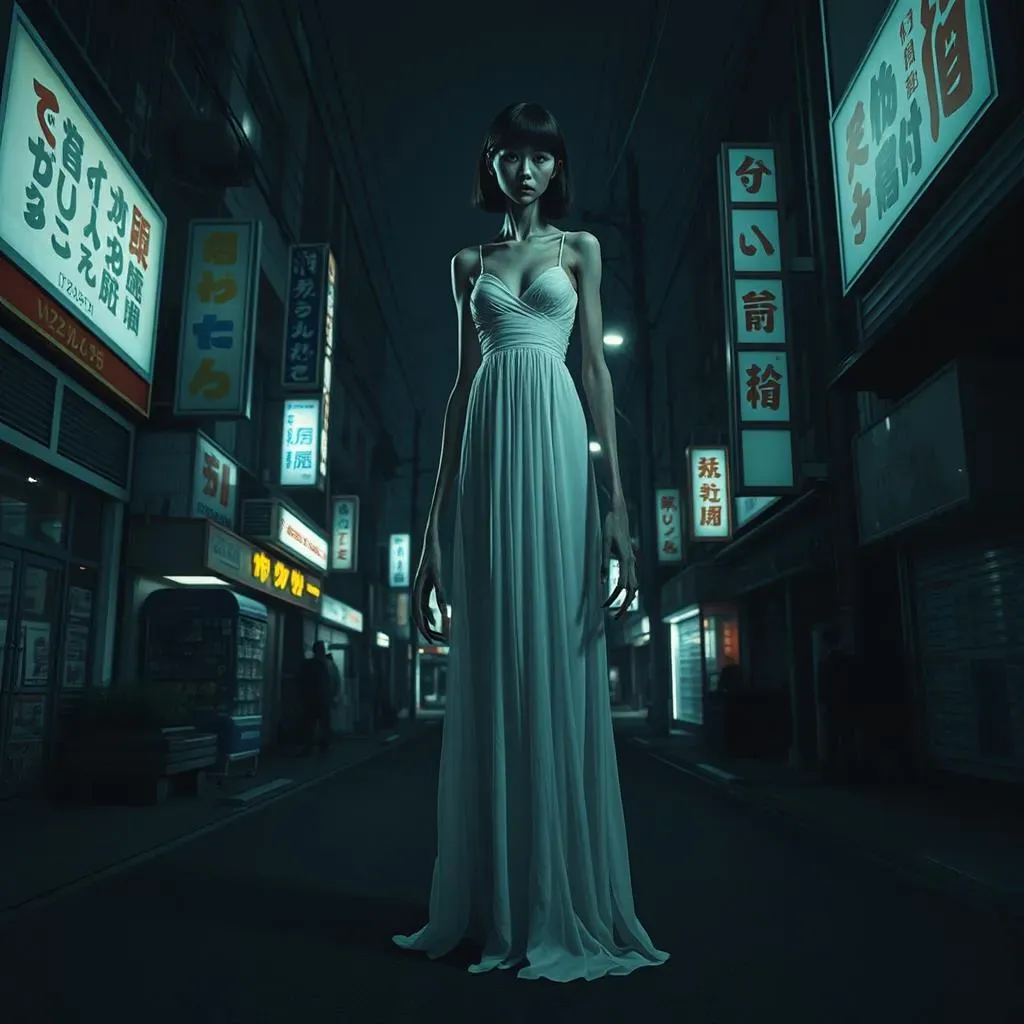 The Whispers Begin: Unraveling the Origins of the Japanese Urban Legend of the 8 Feet Tall Woman