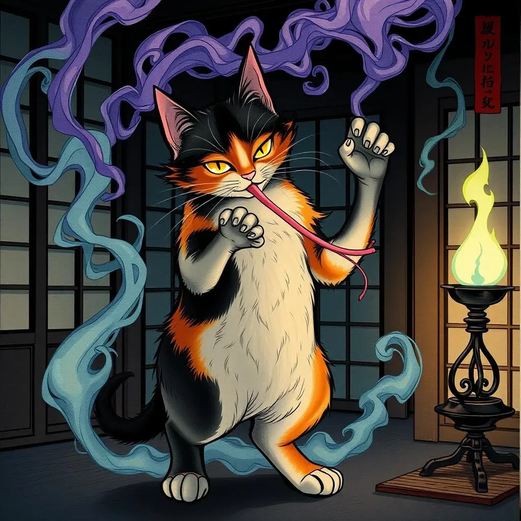 Unmasking the Bakeneko: The Classic Japanese Urban Legend Cat
