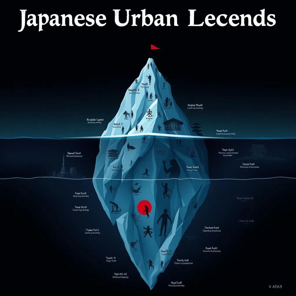 Why are Japanese Urban Legends Iceberg Charts So Popular? Unraveling the Mystery